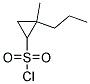 2-(2-METHYL)PROPYL-CYCLOPROPANESULFONYL CHLORIDE Struktur