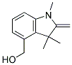 (1,3,3-TRIMETHYL-2-METHYLENE-2,3-DIHYDRO-1H-INDOL-4-YL)-METHANOL Struktur