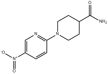 1-(5-NITROPYRIDIN-2-YL)PIPERIDINE-4-CARBOXAMIDE Struktur