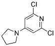 2,6-DICHLORO-4-PYRROLIDIN-1-YL-PYRIDINE Struktur