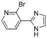 2-BROMO-3-(1H-IMIDAZOL-2-YL)-PYRIDINE Struktur