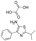 2-ISOPROPYL-4-PHENYLTHIAZOL-5-AMINE OXALATE Struktur