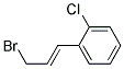 1-((E)-3-BROMO-PROPENYL)-2-CHLORO-BENZENE Struktur