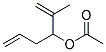 2-METHYL-1,5-HEXADIEN-3-OL ACETATE Struktur