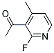 1-(2-FLUORO-4-METHYLPYRIDIN-3-YL)ETHANONE Struktur