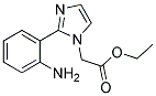 [2-(2-AMINO-PHENYL)-IMIDAZOL-1-YL]-ACETIC ACID ETHYL ESTER Struktur