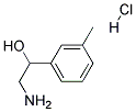 2-AMINO-1-M-TOLYLETHANOL HYDROCHLORIDE Struktur