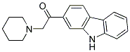 2-(9H-CARBAZOL-2-YL)-1-PIPERIDIN-1-YL-ETHANONE Struktur