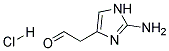 (2-AMINO-1H-IMIDAZOL-4-YL)-ACETALDEHYDE HCL Struktur