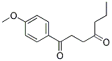 1-(4-METHOXY-PHENYL)-HEPTANE-1,4-DIONE Struktur