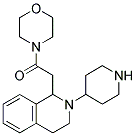 1-(2-MORPHOLIN-4-YL-2-OXOETHYL)-2-PIPERIDIN-4-YL-1,2,3,4-TETRAHYDROISOQUINOLINE Struktur