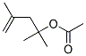 2,4-DIMETHYL-4-PENTEN-2-OL ACETATE Struktur