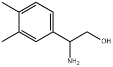 2-AMINO-2-(3,4-DIMETHYLPHENYL)ETHANOL Struktur