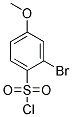 2-BROMO-4-METHOXYBENZENESULFONYL CHLORIDE Struktur