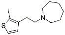 1-[2-(2-METHYL-THIOPHEN-3-YL)-ETHYL]-AZEPANE Struktur