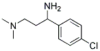 1-(4-CHLORO-PHENYL)-N3,N3-DIMETHYL-PROPANE-1,3-DIAMINE Struktur