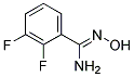 2,3-DIFLUOROBENZAMIDOXIME Struktur