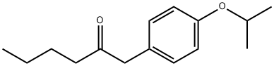 1-(4-ISOPROPOXY-PHENYL)-HEXAN-2-ONE Struktur