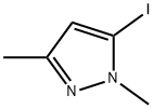 1,3-Dimethyl-5-iodopyrazole Struktur