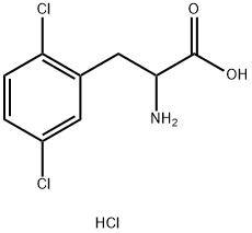 2,5-Dichloro-DL-Phenylalanine Struktur