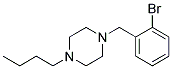 1-(2-Bromobezyl)-4-Butylpiperazine Struktur