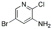 2-CHLORO-3-AMINO-5-BROMOPYRIDINE Struktur