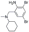 2-AMINO-3,5-DIBROMO-N-CYCLOHEXYL-N-METHYLBENZYLAMINE Struktur