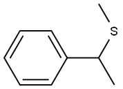 (1-(METHYLTHIO)ETHYL)BENZENE Struktur