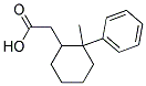 (2-METHYL-2-PHENYLCYCLOHEXYL)ACETICACID Struktur