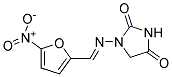 1-(5-NITROFURFURYLIDENEAMINO)-2,4-IMIDAZOLIDINEDIONE Struktur