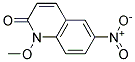 1-METHOXY-6-NITRO-2(1H)-QUINOLINONE Struktur