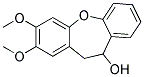 2,3-DIMETHOXY-10,11-DIHYDRODIBENZ(B,F)OXEPIN-10-OL Struktur