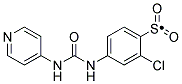 2-CHLORO-4-(3-PYRIDIN-4-YL-UREIDO)-BENZENESULFONYL Struktur