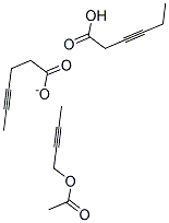 2-BUTYNYLACETATE (ACETICACID2-BUTYNYLESTER; 1-ACETOXY-2-BUTYNE) Struktur