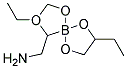 2,7-DI-ETHYLAMINOMETHYL-2,4,6,9-TETRAOXA-5-BORASPIRO[4.4]NONANE Struktur