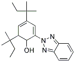 2-(2H-HYDROXY-3-5-DI-TERT-AMYLLPHENYL)BENZOTRIAZOLE Struktur