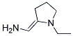 1-ETHYL-2-AMINMETHYLENE PYRROLIDINE Struktur