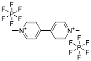 1,1'-DIMETHYL-4,4'-BIPYRIDINIUM BISHEXAFLUOROPHOSPHATE Struktur