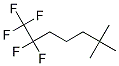 1,1,1,2,2-PENTAFLUORO-6,6-DIMETHYLHEPTANE	 Struktur