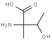 2-AMINO-3-HYDROXY-2-METHYLBUTANOIC ACID, TECH Struktur