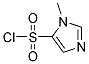 1-METHYLIMIDAZOLE-5-SULPHONYL CHLORIDE Struktur