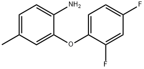 2-(2,4-DIFLUOROPHENOXY)-4-METHYLANILINE Struktur