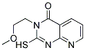 2-MERCAPTO-3-(2-METHOXYETHYL)PYRIDO[2,3-D]PYRIMIDIN-4(3H)-ONE Struktur