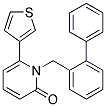 1-(1,1'-BIPHENYL-2-YLMETHYL)-6-THIEN-3-YLPYRIDIN-2(1H)-ONE Struktur