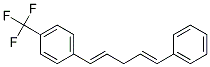 1-((1E,4E)-5-PHENYL-PENTA-1,4-DIENYL)-4-TRIFLUOROMETHYL-BENZENE Struktur