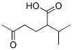 2-ISOPROPYL-5-OXO-HEXANOIC ACID Struktur