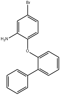 2-([1,1'-BIPHENYL]-2-YLOXY)-5-BROMOANILINE Struktur