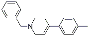 1-BENZYL-4-P-TOLYL-1,2,3,6-TETRAHYDRO-PYRIDINE Struktur