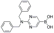 [2-(DIBENZYLAMINO)PYRIMIDIN-5-YL]BORONIC ACID Struktur