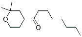 1-(2,2-DIMETHYL-TETRAHYDRO-PYRAN-4-YL)-OCTAN-1-ONE Struktur